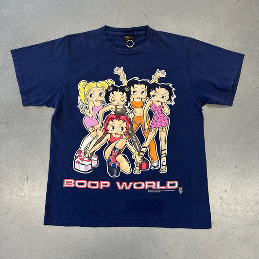 1998 BETTY BOOP SPICE GIRLS BOOP WORLD TEE (CHANGES TAG)