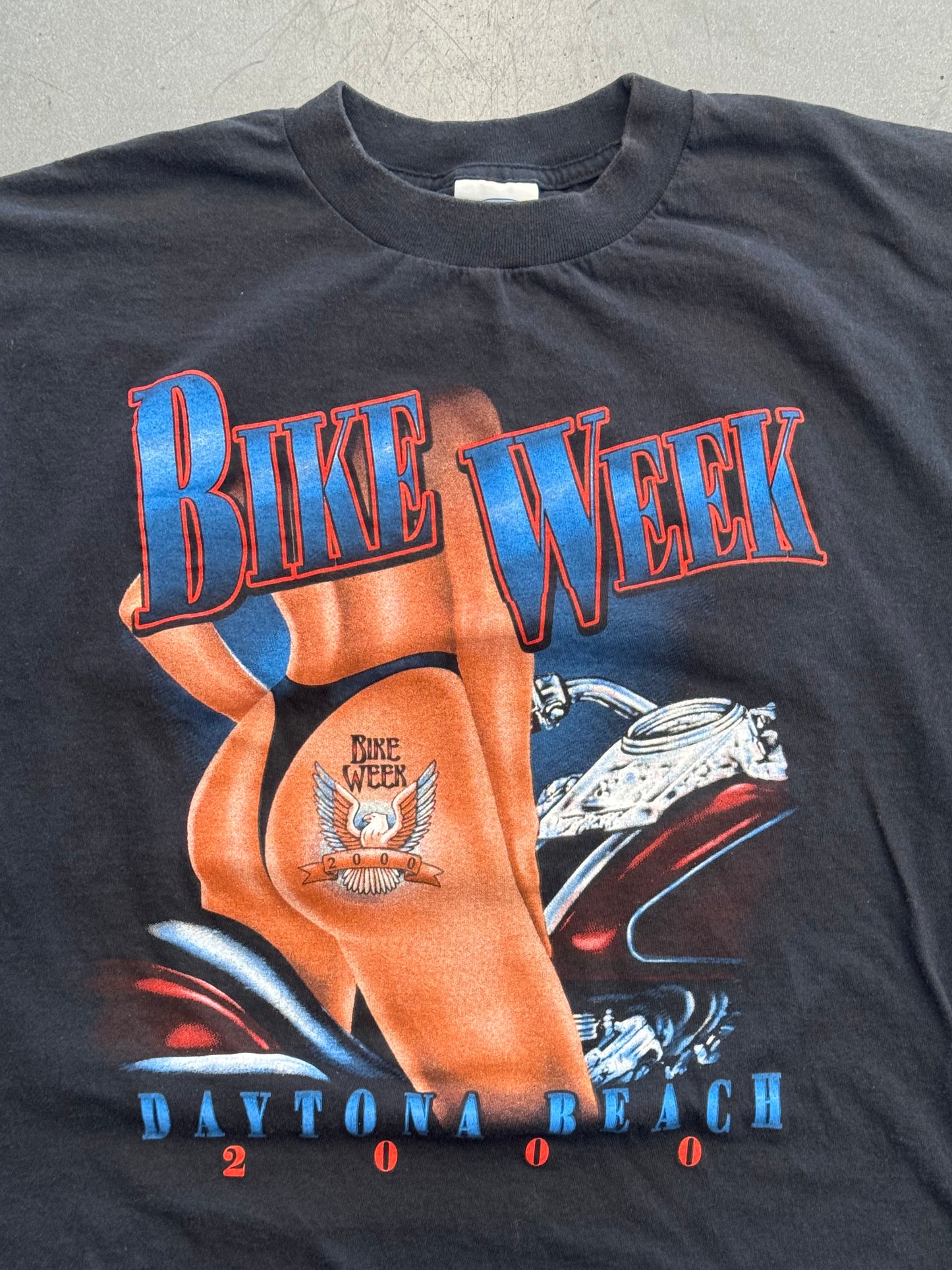 2000 DAYTONA BIKE WEEK ASS TEE (SHERRY TAG)