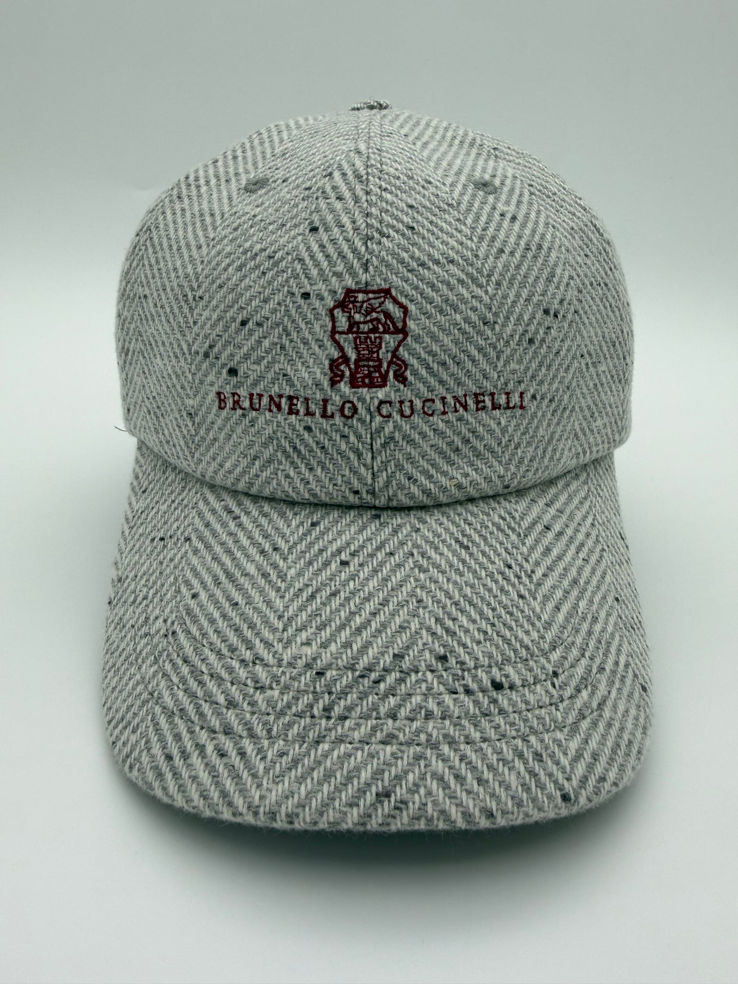 BRUNELLO CUCINELLI CHEVRON BASEBALL CAP