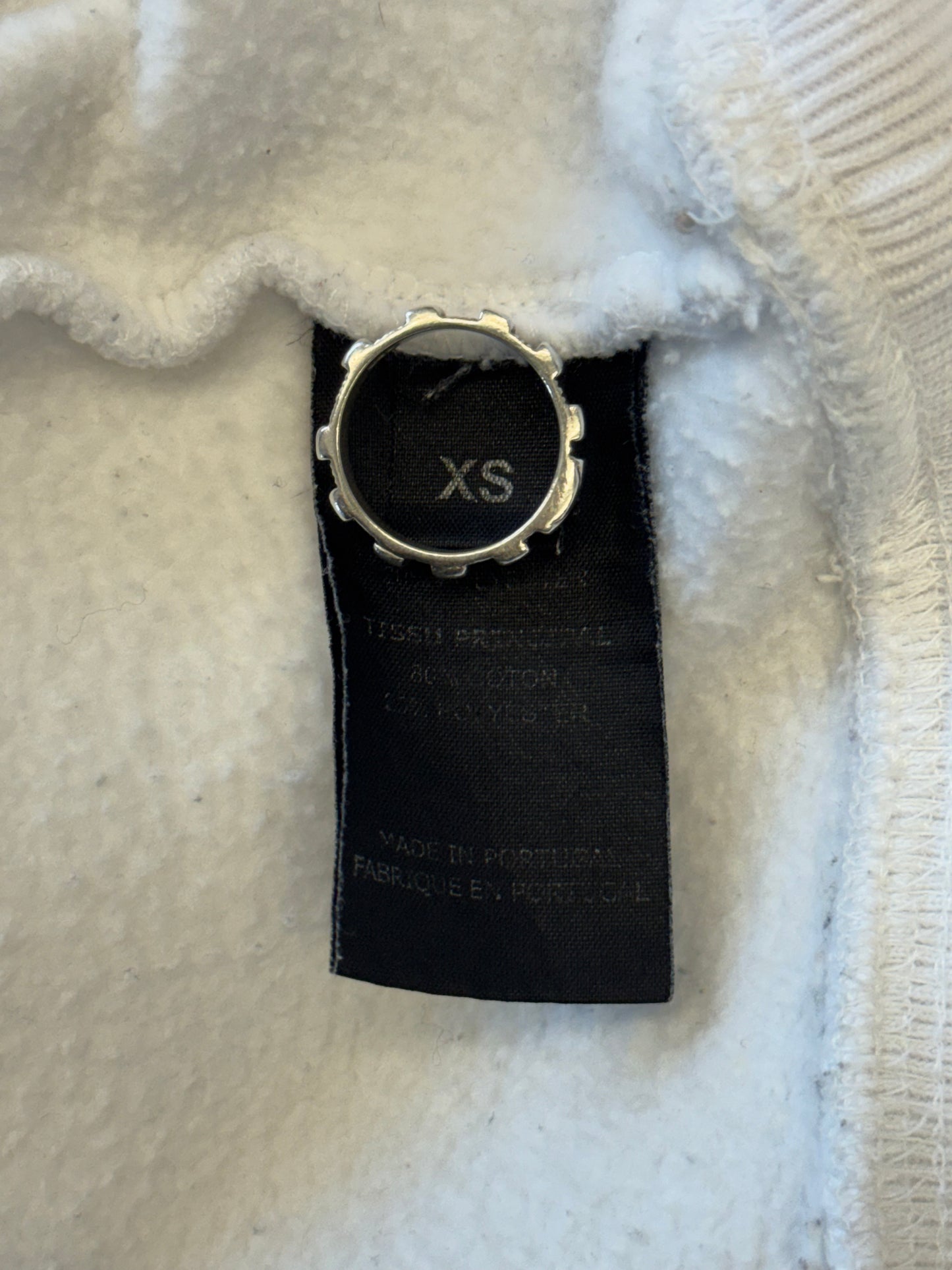 AW21 VETEMENTS HEARTBREAKER HOODIE - WHITE
