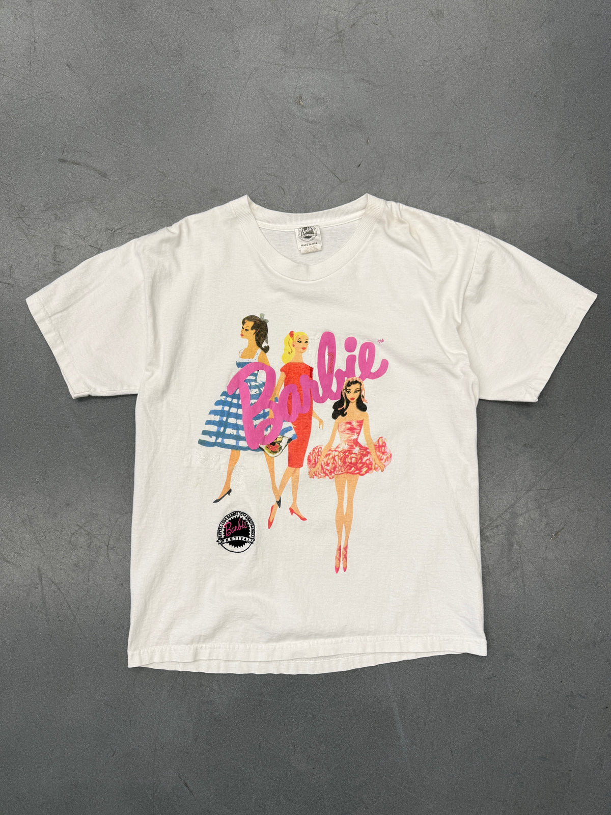 1994 BARBIE 35TH ANNIVERSARY FESTIVAL TEE (BARBIE TAG)