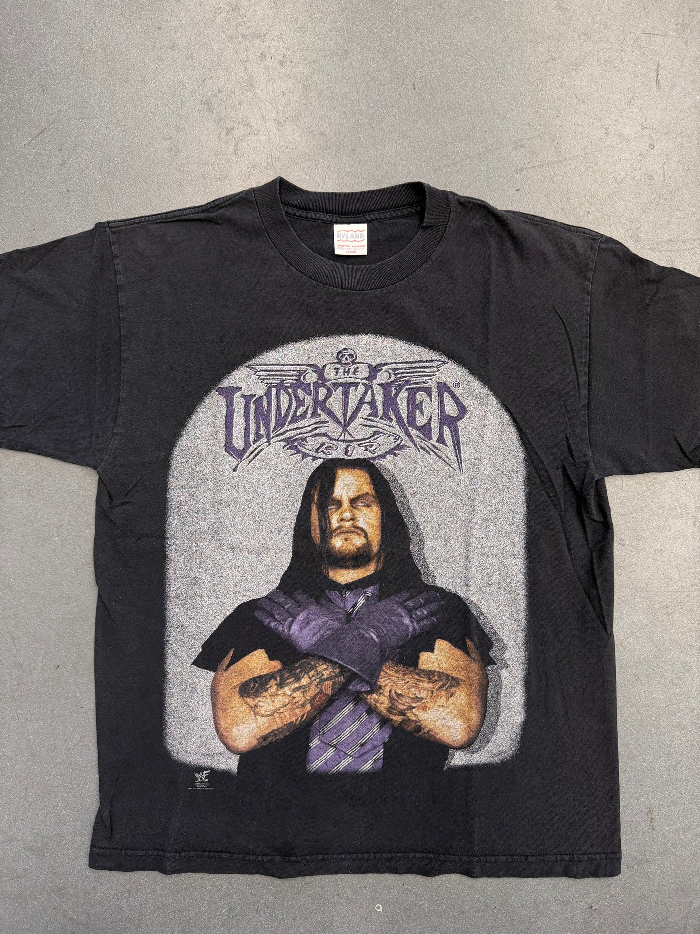 1998 WWF THE UNDERTAKER RIP TEE (HYLAND TAG)