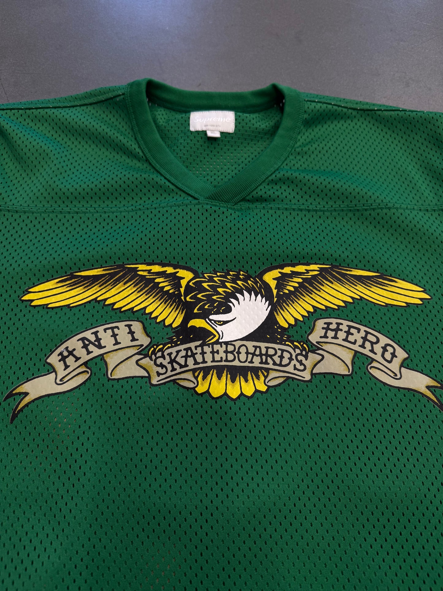 SS14 SUPREME X ANTIHERO EAGLE FOOTBALL JERSEY