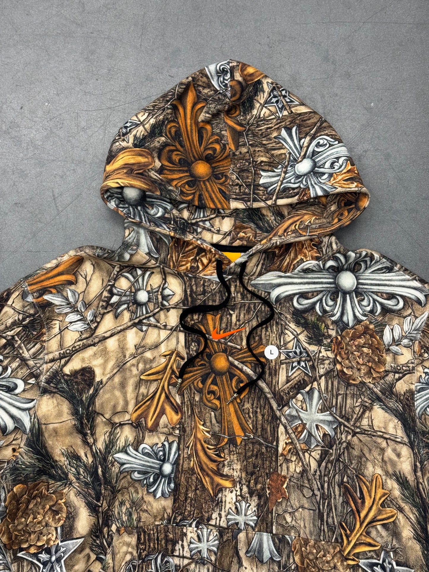 CHROME HEARTS NOCTA NIKE PULLOVER HOODIE - CAMO