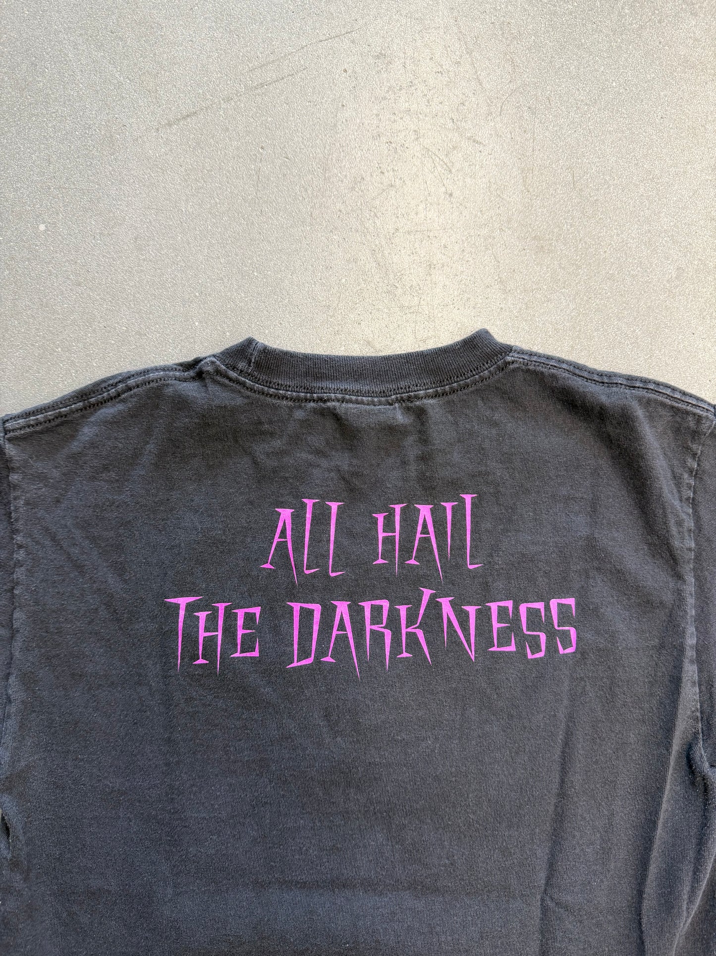 2003 TIGER ARMY ALL HAIL THE DARKNESS BAND TEE (CINDER BLOCK TAG)