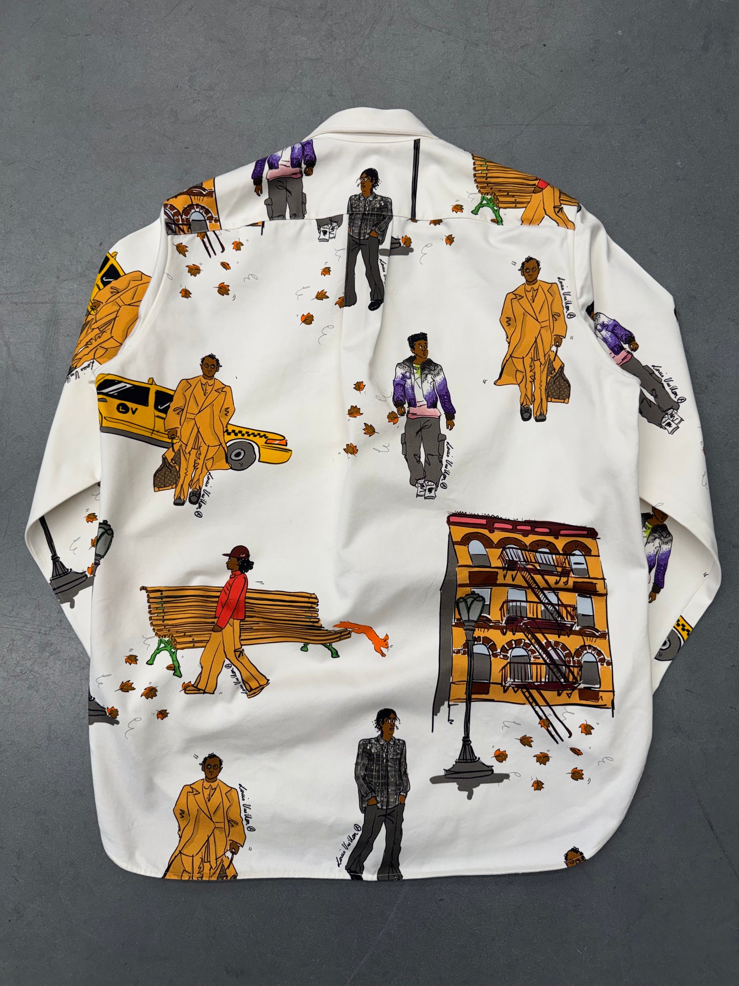 2019 LOUIS VUITTON NEW WALKERS BUTTON UP SHIRT