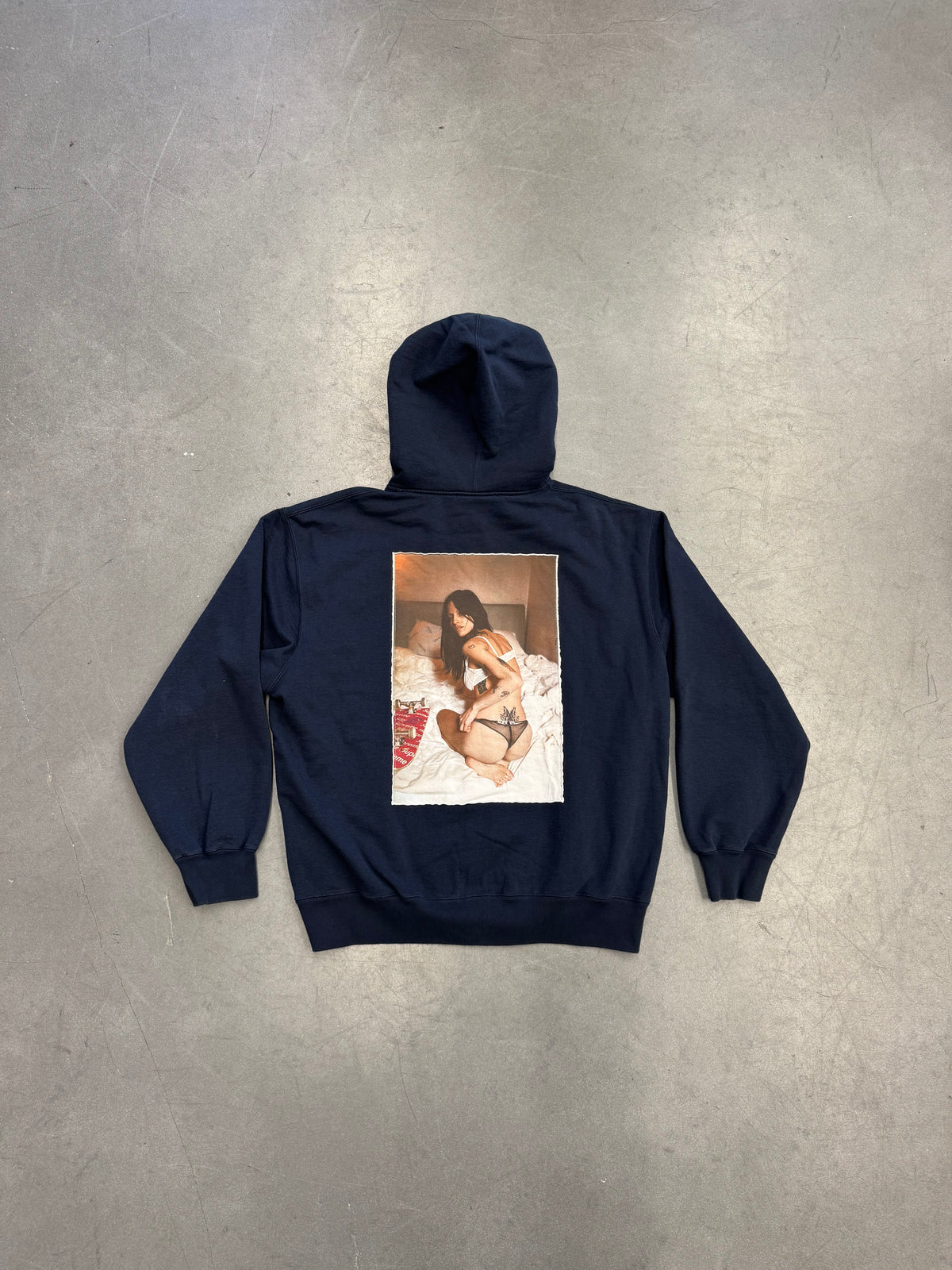 FW26 SUPREME LARRY CLARK ZIP UP HOODED SWEATSHIRT