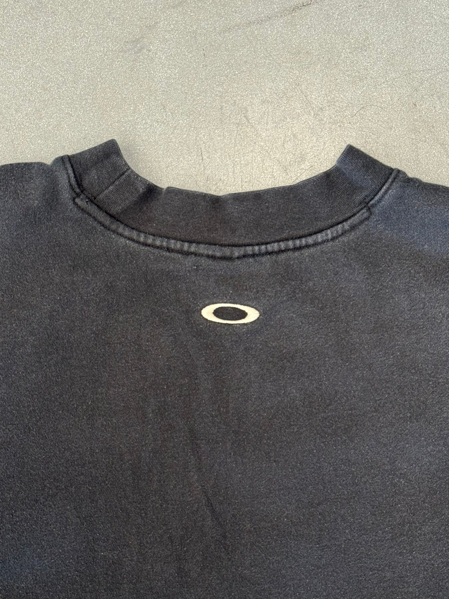 00'S OAKLEY SOFTWARE CENTER LOGO CREWNECK SWEATER