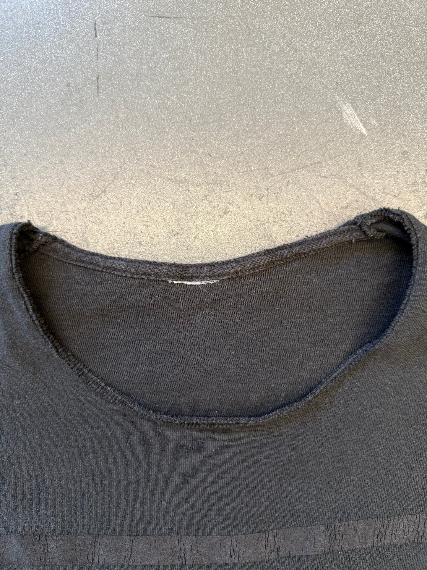 1991 NINE INCH NAILS "NOW I'M NOTHING" CUT SLEEVES TEE (PULLED TAG)