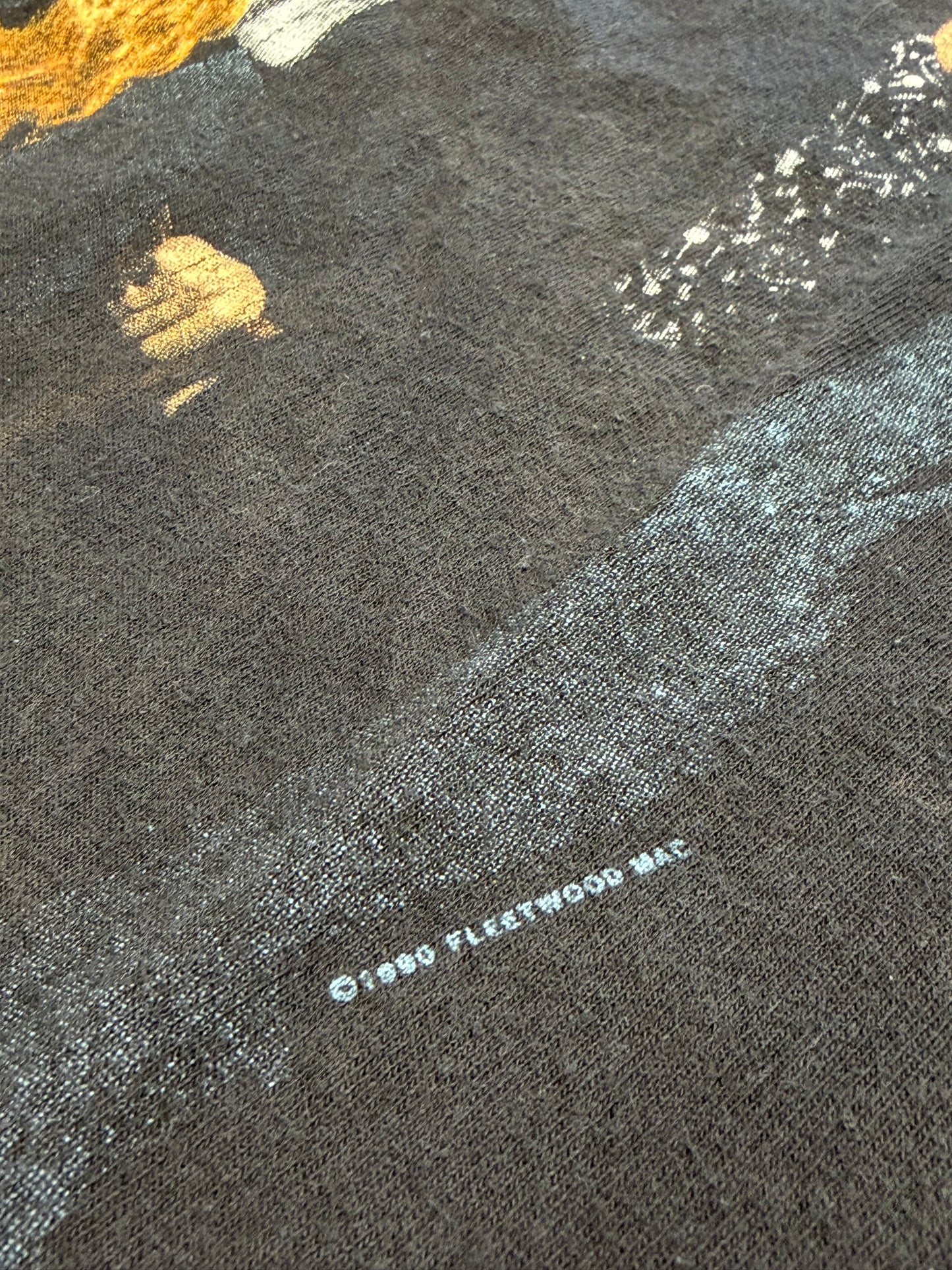 1990 FLEETWOOD MAC BEHIND THE MASK TEE (HANES TAG)