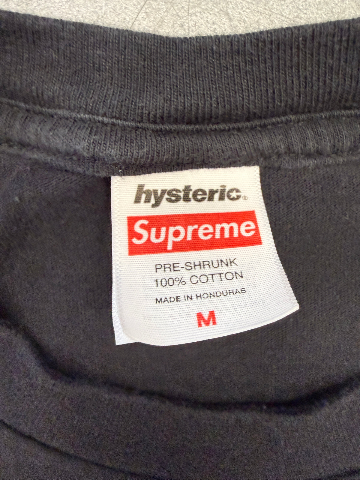 FW24 SUPREME HYSTERIC GLAMOUR FUCK TEE