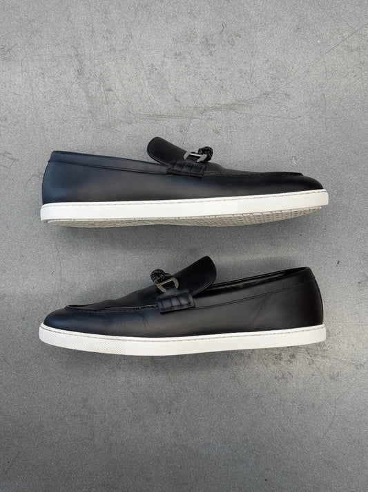 SIZE 43 HERMES IGNACIO LOAFER - BLACK (NO BOX)