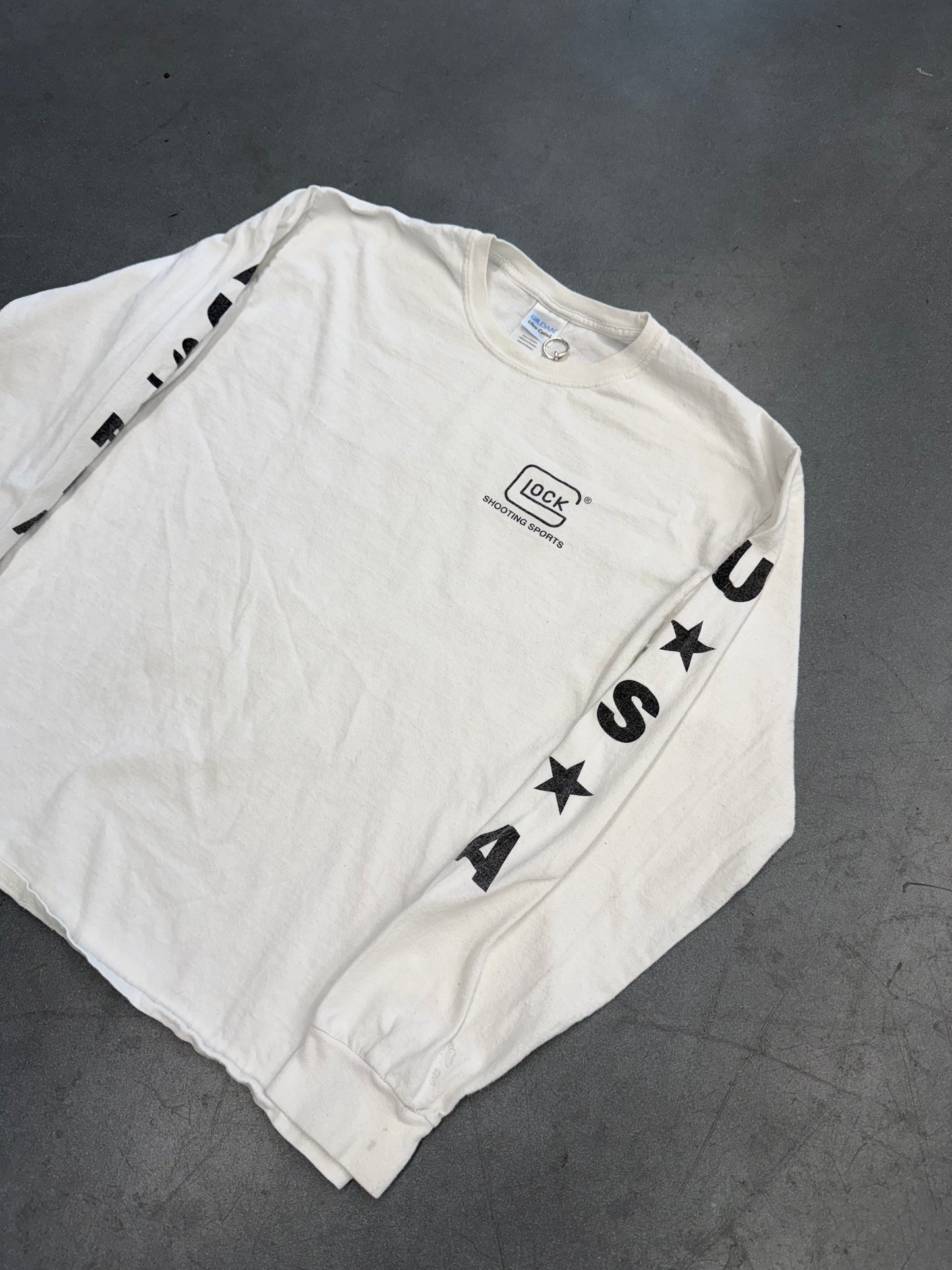 90'S GLOCK SHOOTING SPORTS LS TEE (GILDAN TAG)