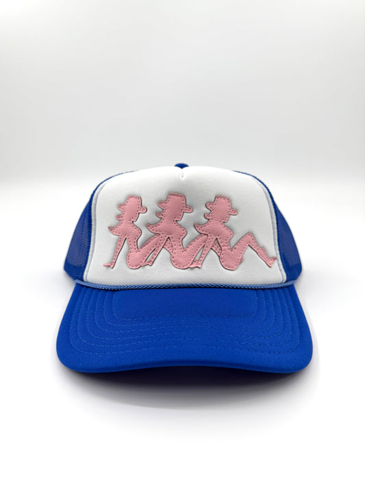 FATAL 1 OF 1 CUSTOM LEATHER STRAPBACK TRUCKER HAT