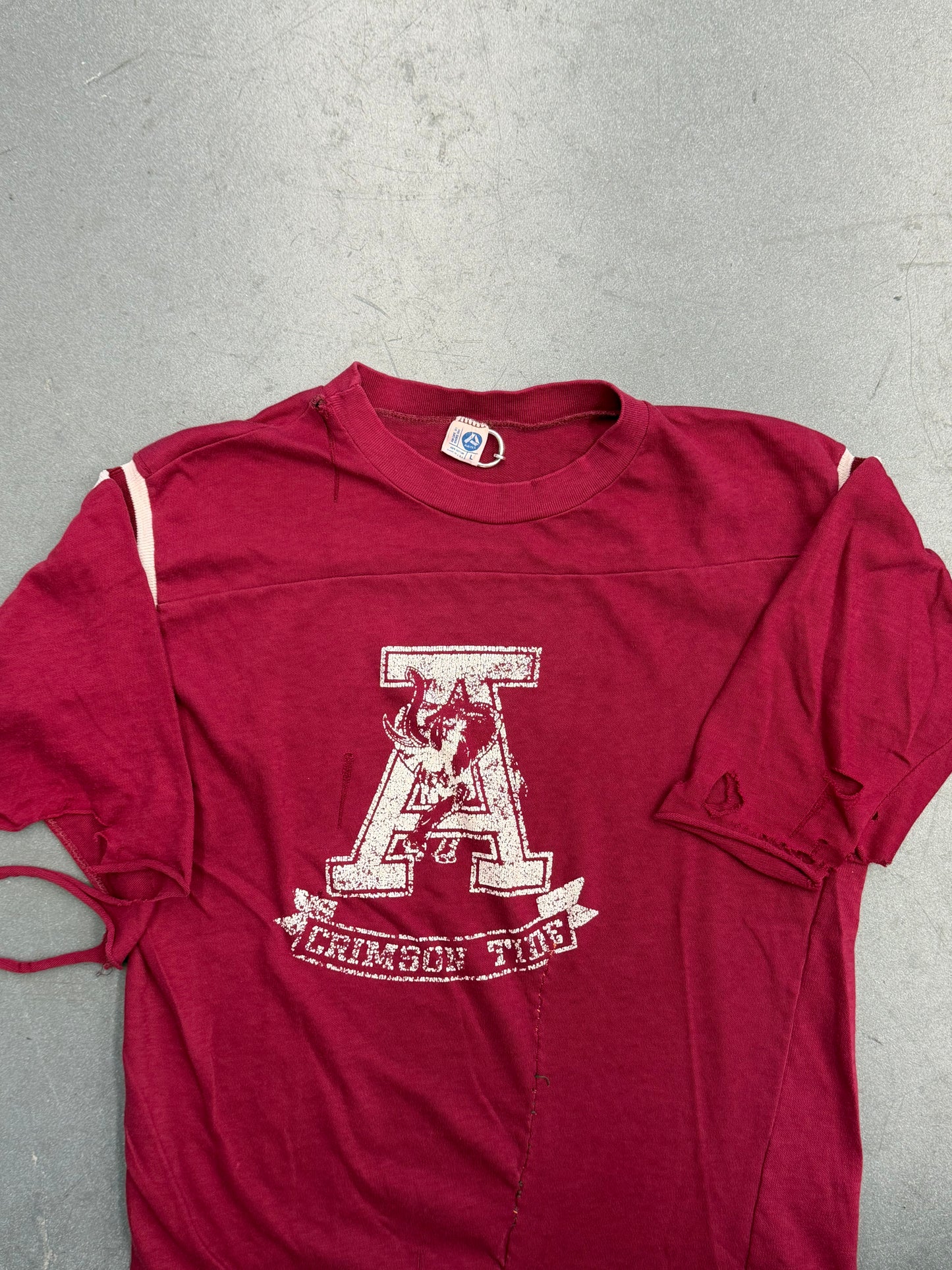 80'S ALABAMA CRIMSON TIDE 3/4 SLEEVE TEE (ARTEX TIDE)