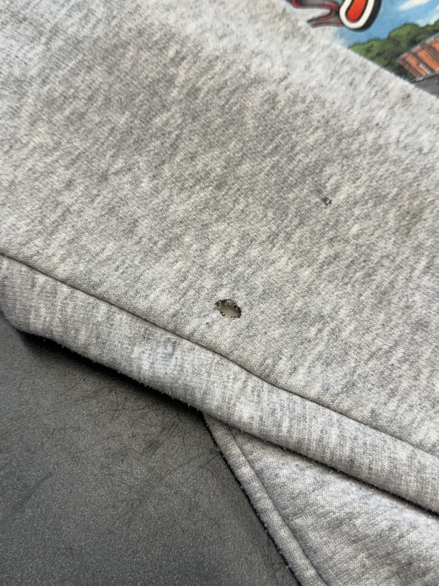 2005 HARLEY-DAVIDSON ATLANTA, GA BLUE FLAME FULL-ZIP HOODIE