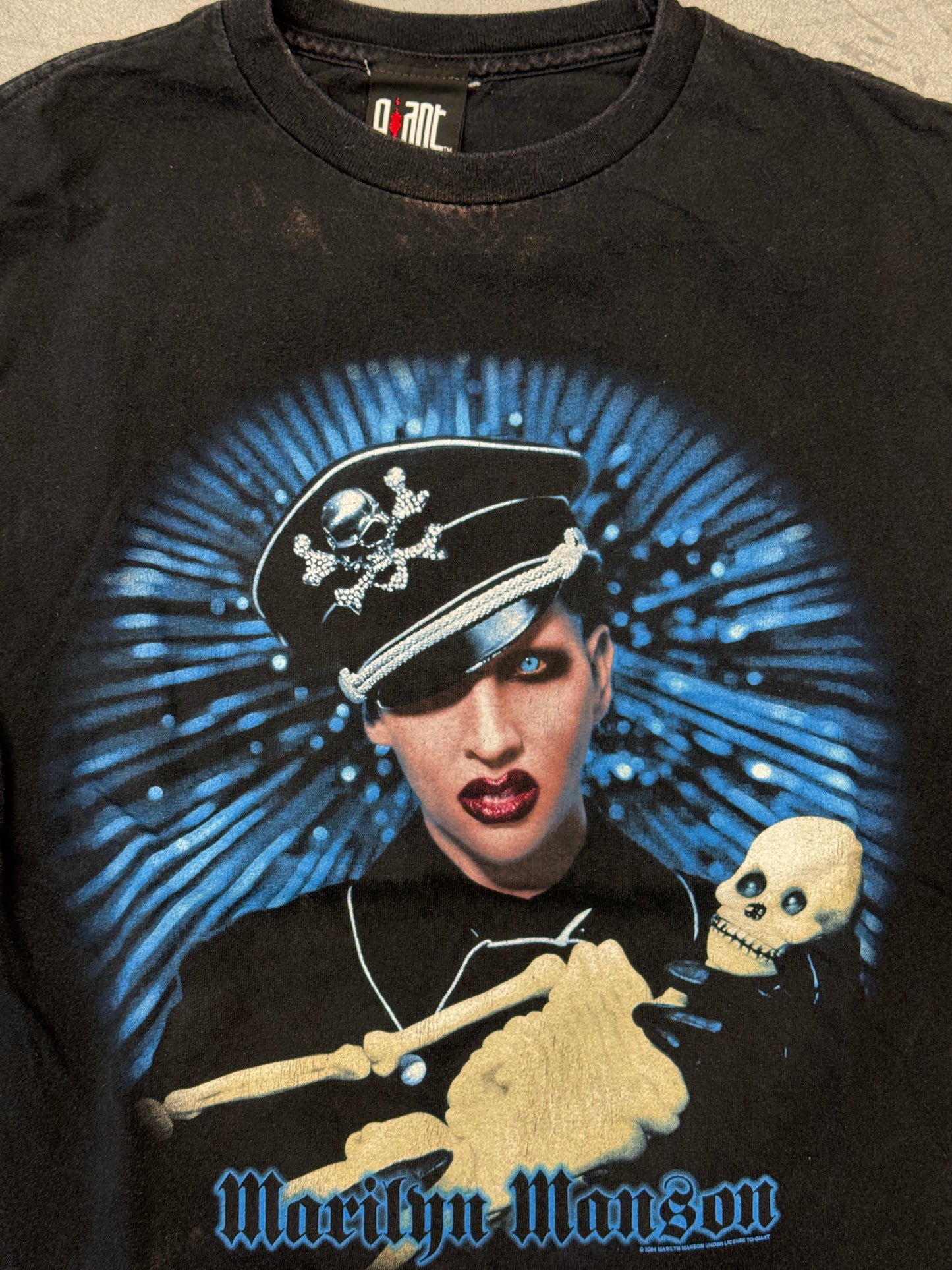 2004 MARILYN MANSON AGAINST ALL GODS TEE (GIANT TAG)