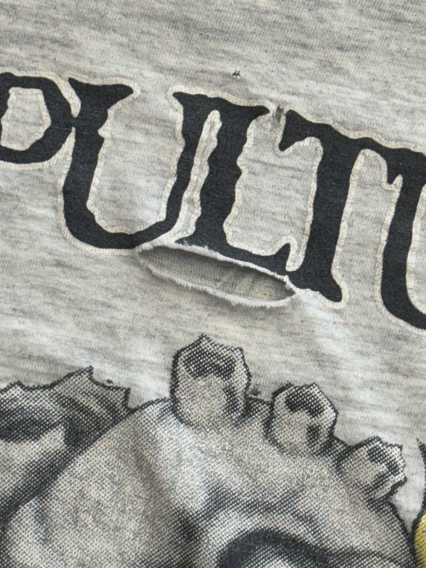 1994 SEPULTRA CHAOS A.D. DISTRESSED TEE (PULLED TAG)