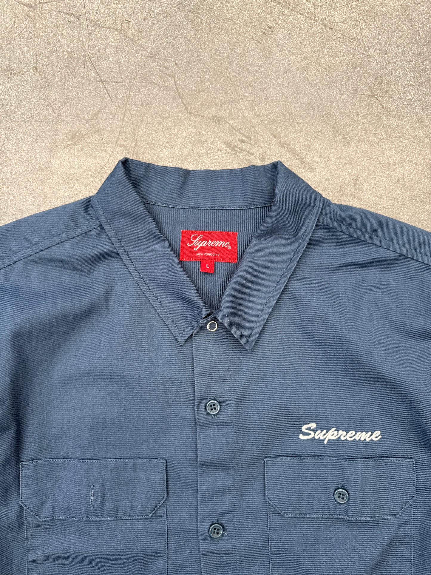FW18 SUPREME MIKE KELLEY AHH YOUTH WORK LONG SLEEVE SHIRT