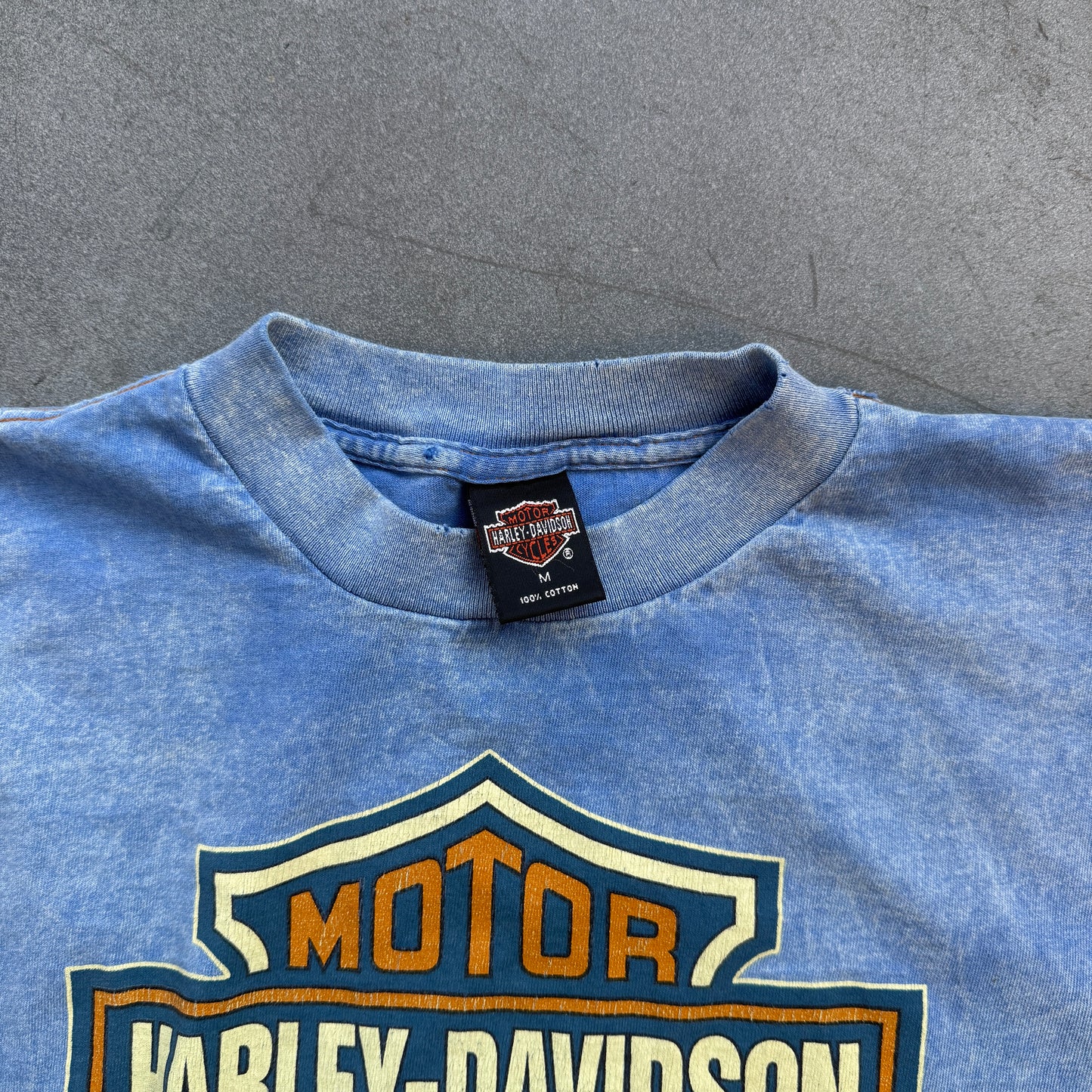 1996 HARLEY-DAVIDSON KOSCO NEW JERSEY LIGHT BLUE LONG SLEEVE