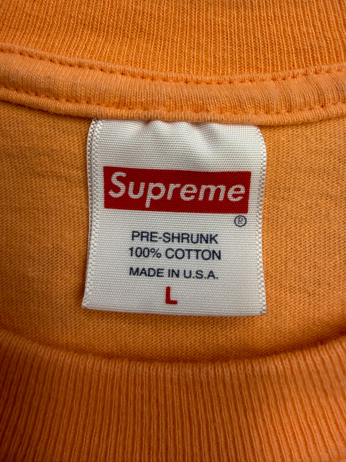 SS23 SUPREME BLOWFISH TEE - PEACH