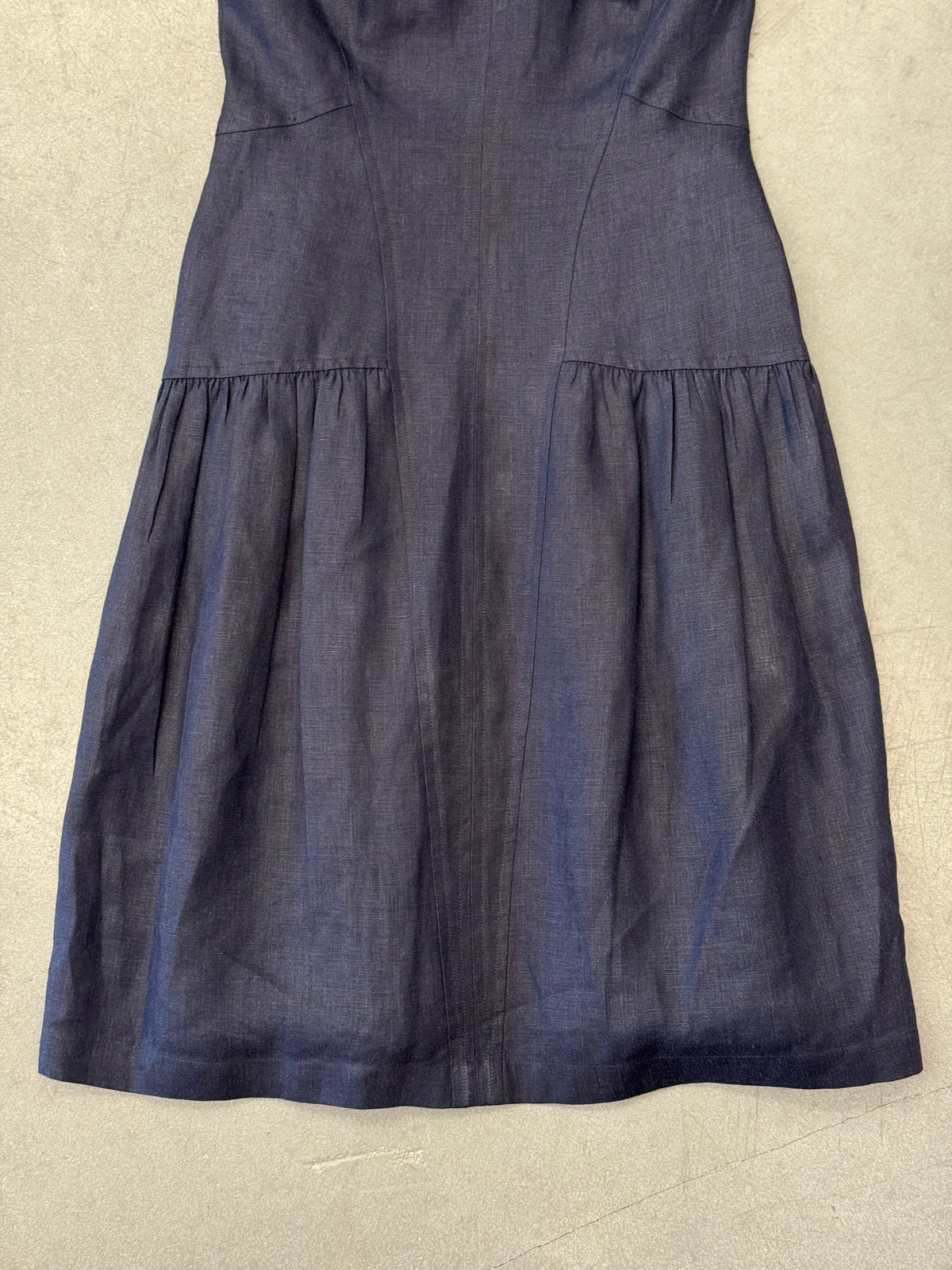 SS96 CHANEL LINEN COCKTAIL DRESS