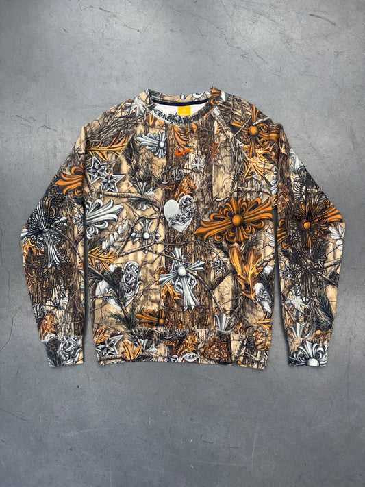 CHROME HEARTS X NOCTA REAL TREE CAMO CREWNECK
