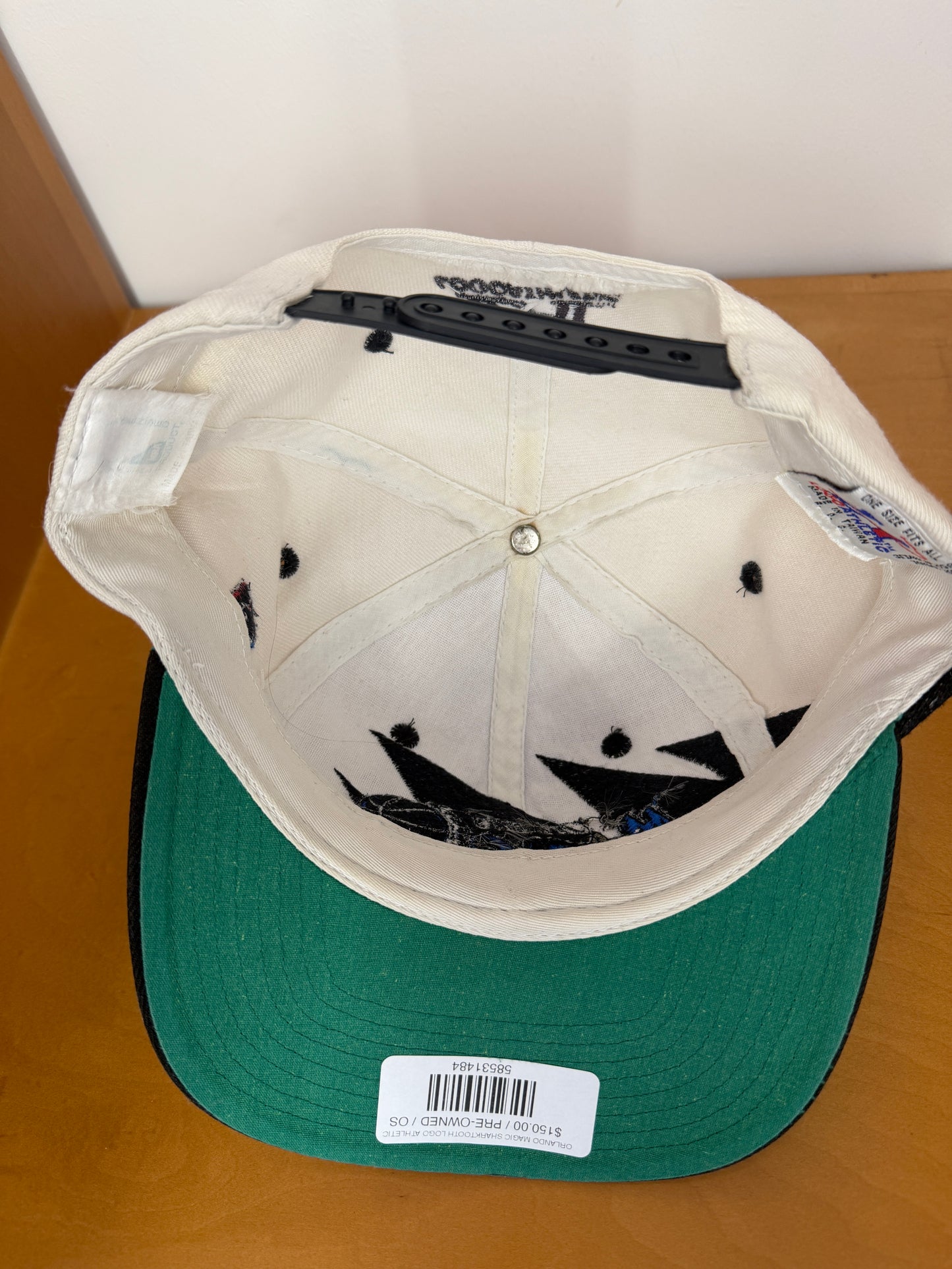 ORLANDO MAGIC SHARKTOOTH LOGO ATHLETICS SNAPBACK (LOGO ATHLETICS TAG)