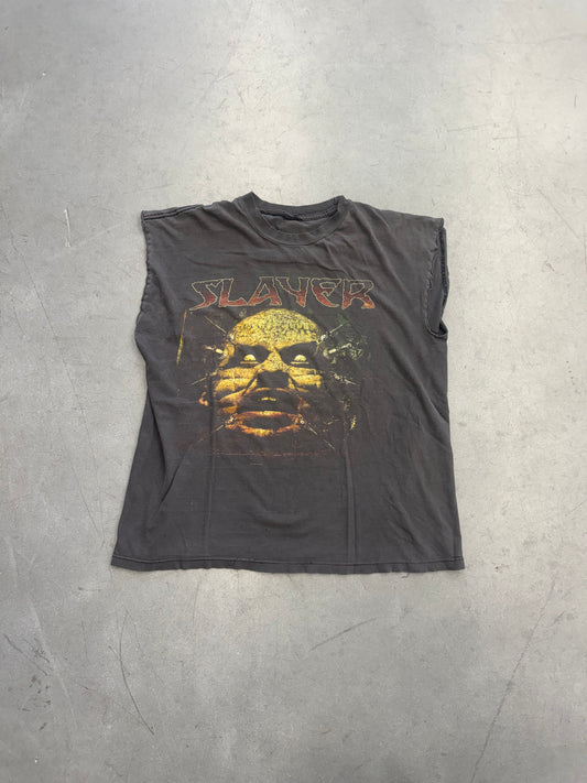 90S SLAYER GORE FACE CUT-OFF TEE (PULLED TAG)
