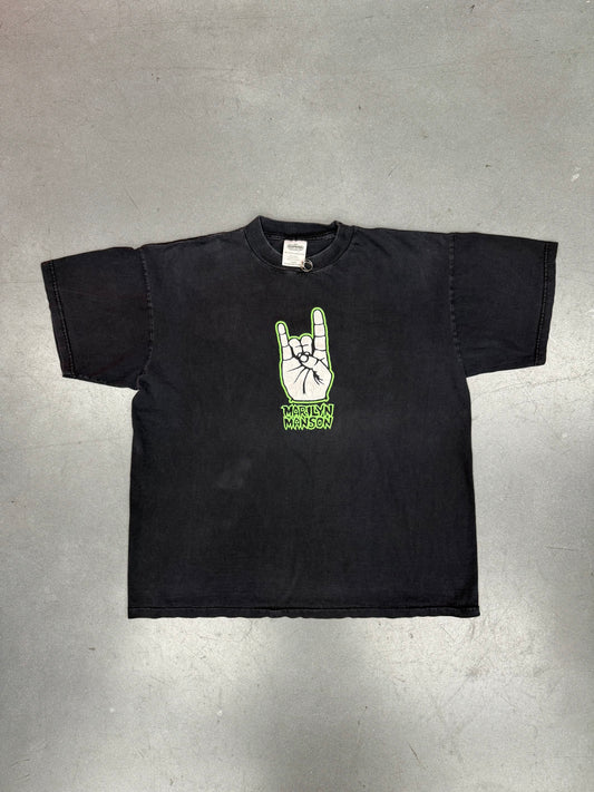 1995 MARILYN MANSON WE HATE LOVE WE LOVE HATE TEE (WINTERLAND TAG)