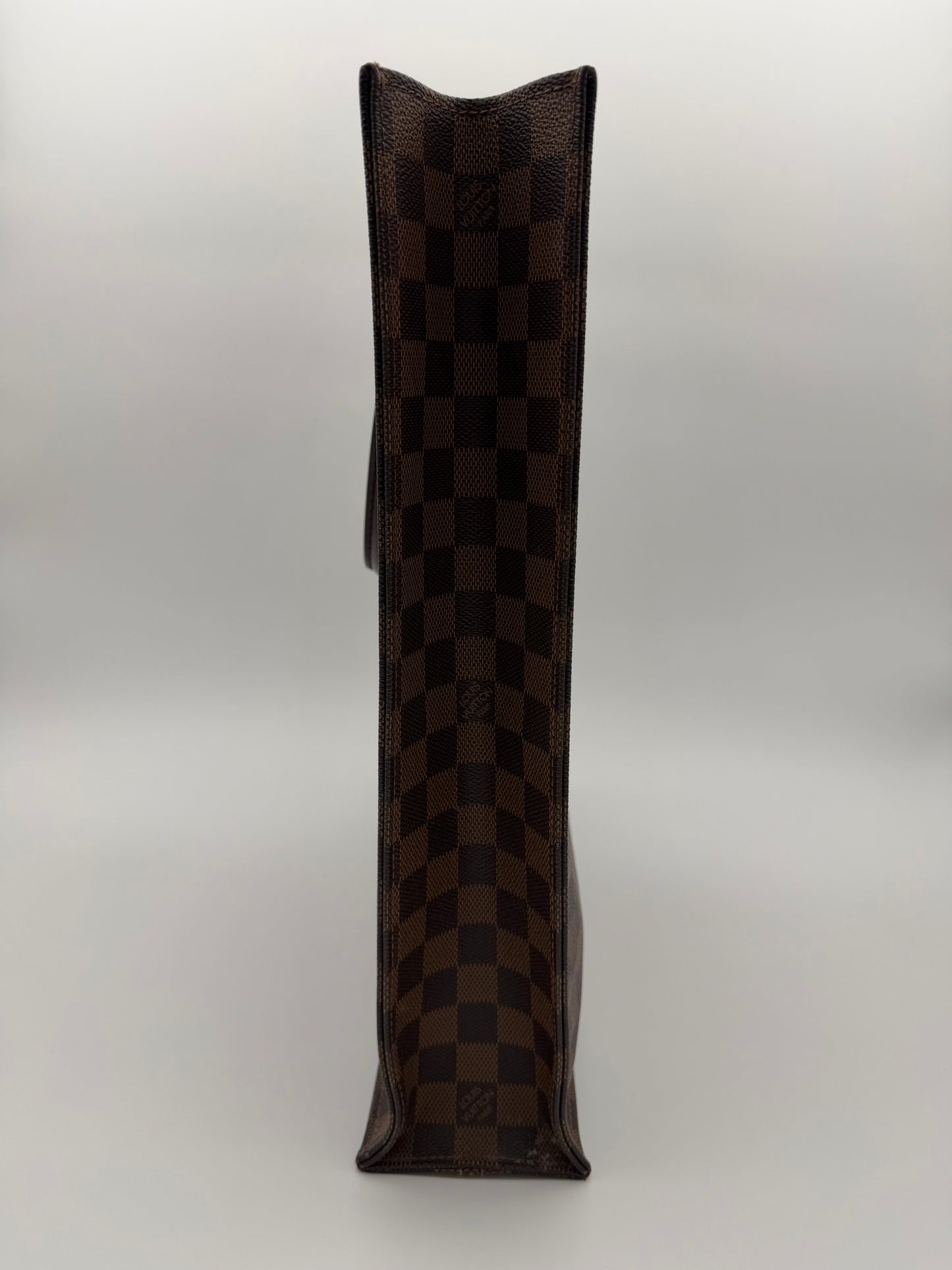 LOUIS VUITTON DAMIER EBENE SAC PLAT TOTE