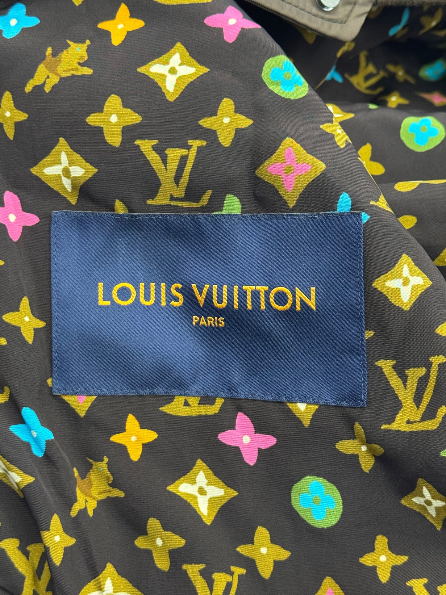 SS24 LOUIS VUITTON BY TYLER THE CREATOR VARSITY JACKET