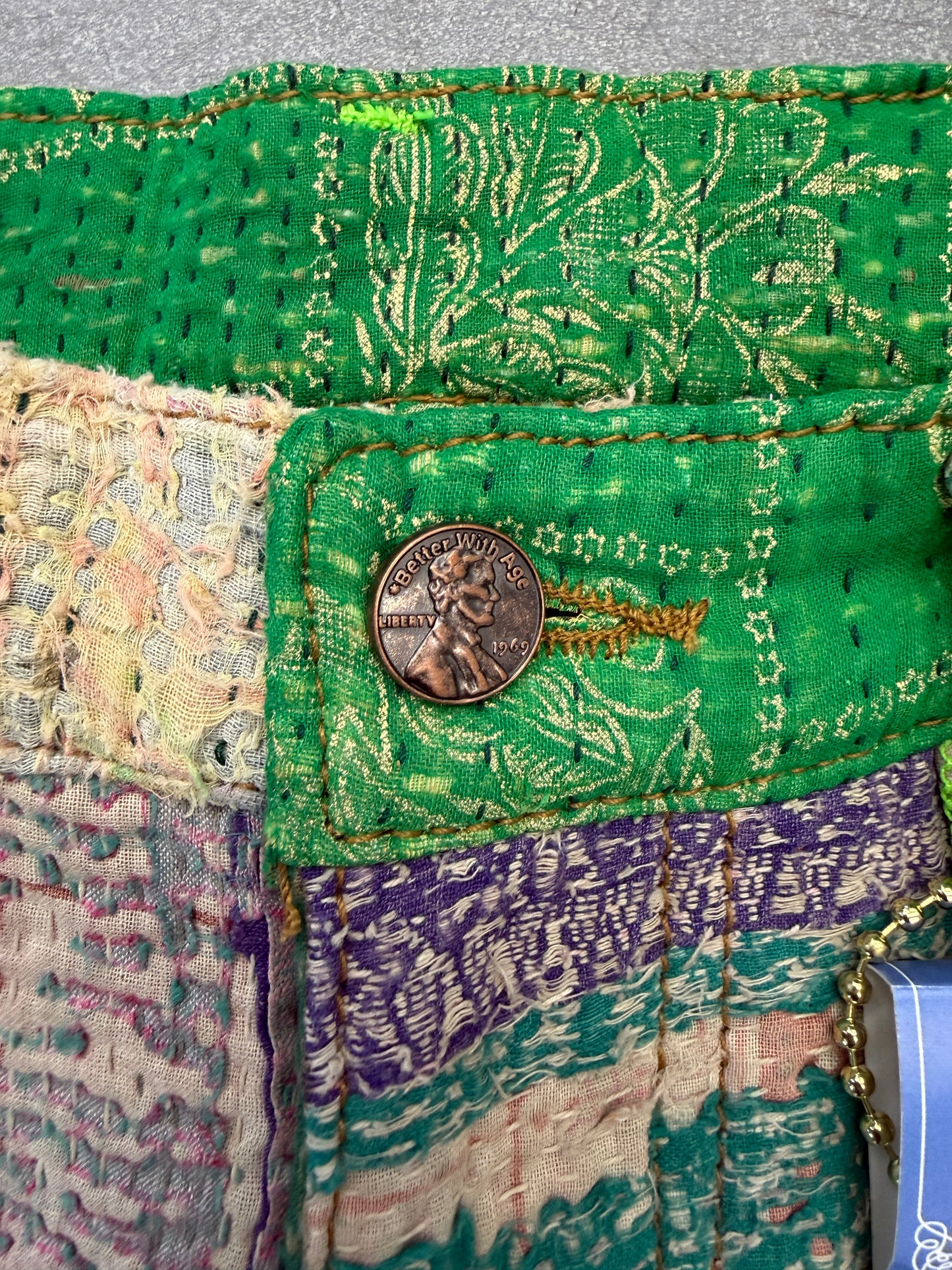 BETTER WITH AGE ISAAC HAND-QUILTED SHORT