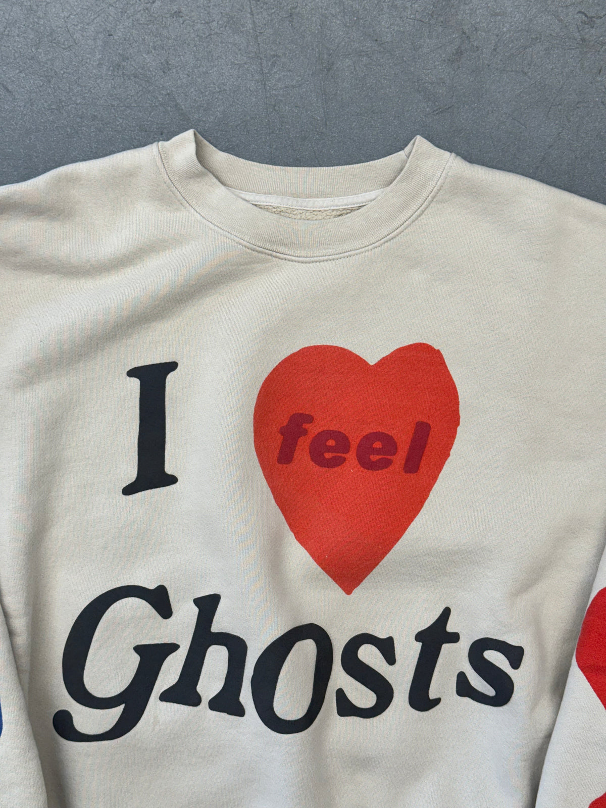 FW18 KIDS SEE GHOSTS FREEEE CACTUS PLANT FLEA MARKET CREWNECK