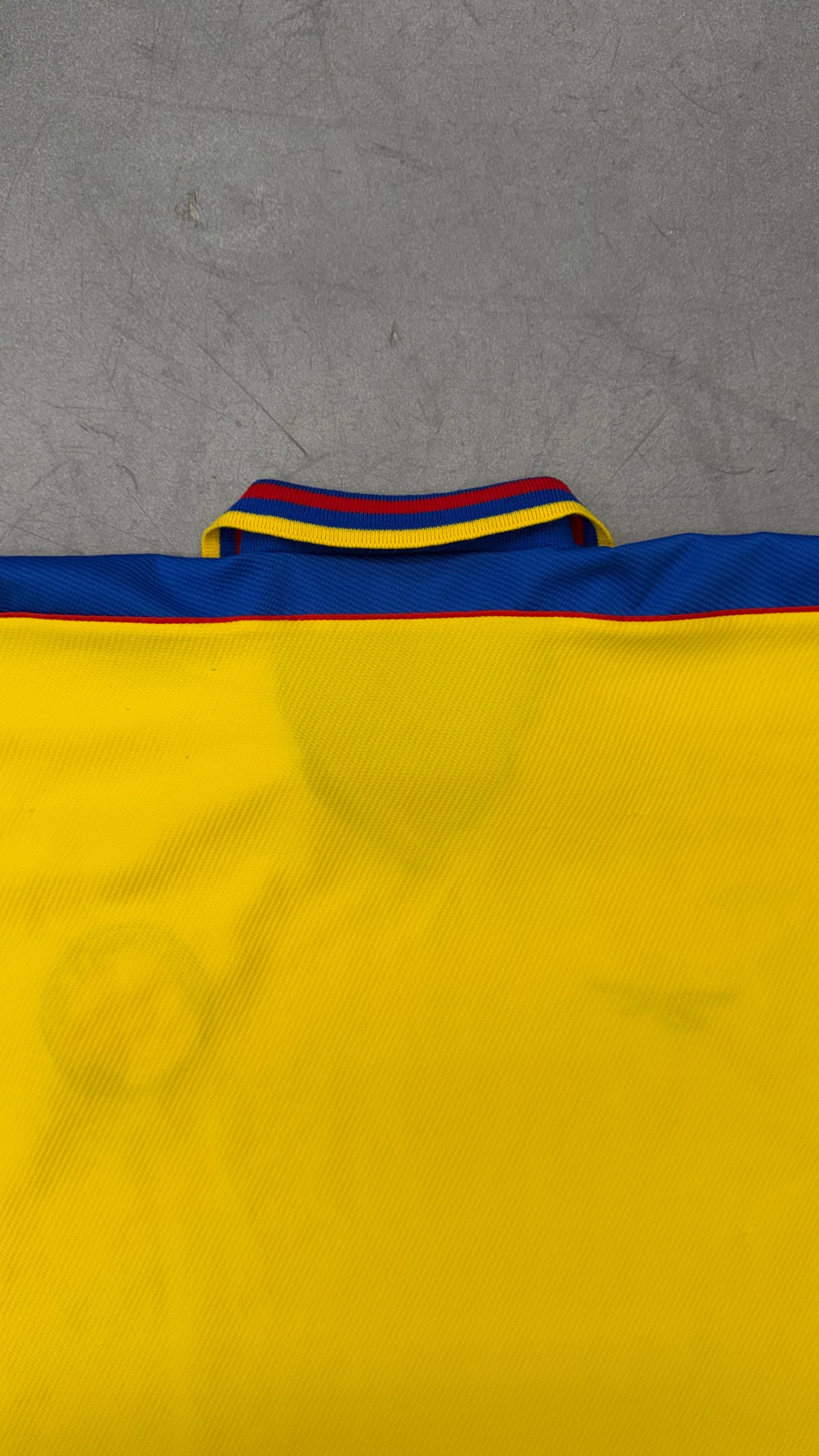 90S BOOTLEG COLOMBIA HOME SOCCER JERSEY (FADED TAG)