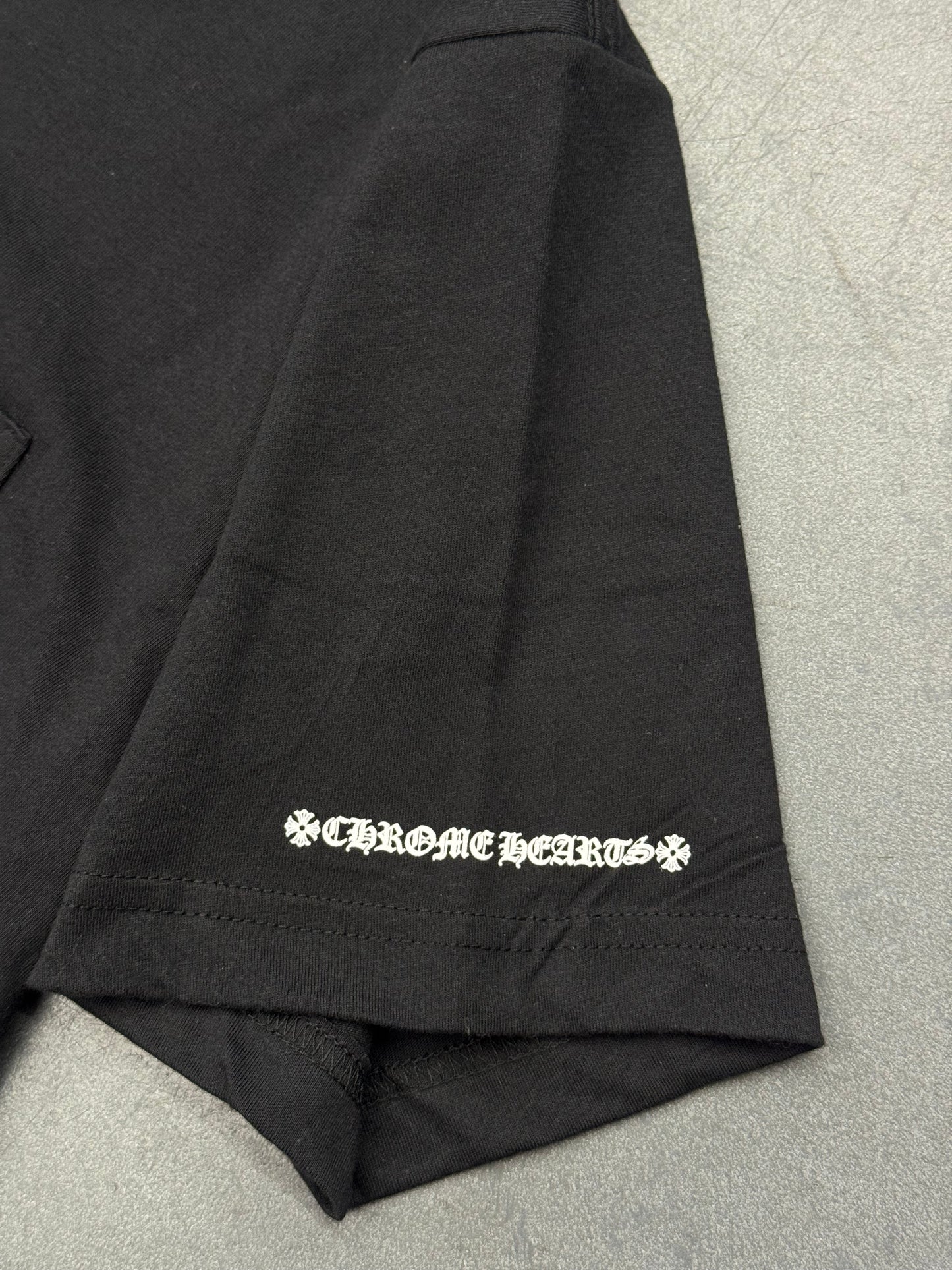 CHROME HEARTS COLLAR PRINT POCKET TEE