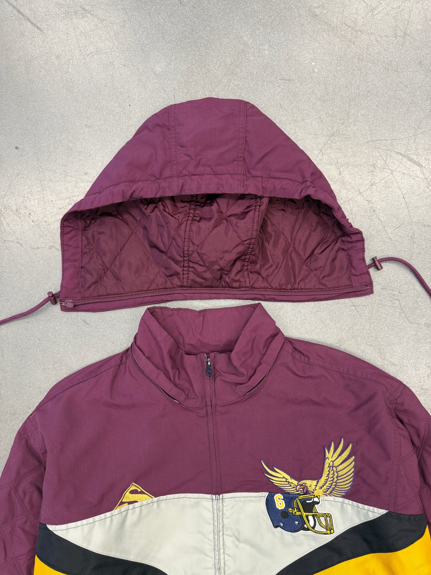 SS26 SUPREME MM6 MAISON MARGIELA SPLIT STADIUM JACKET