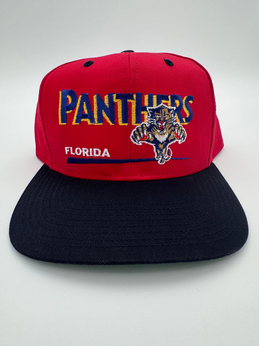 90S FLORIDA PANTHERS TWIN ENTERPRISE SNAPBACK HAT - NWT