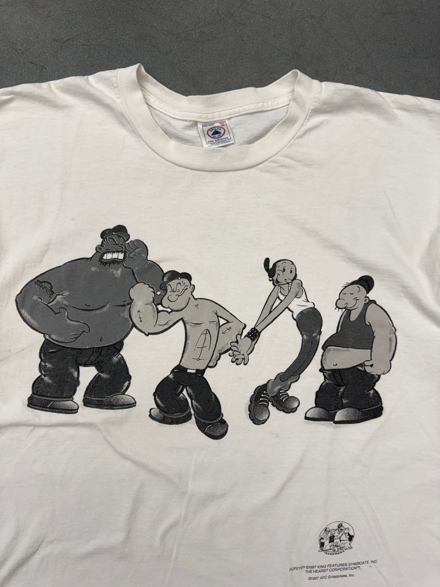 1997 POPEYE THE SAILOR TEE (DELTA TAG)