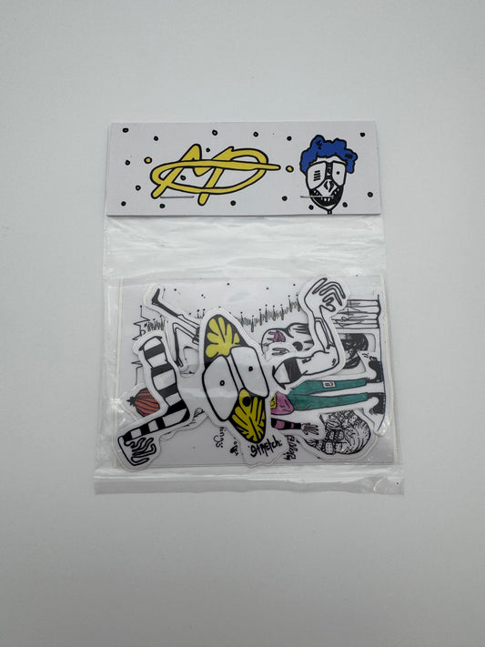 CHROME HEARTS MATTY BOY STICKER PACK (NEW)