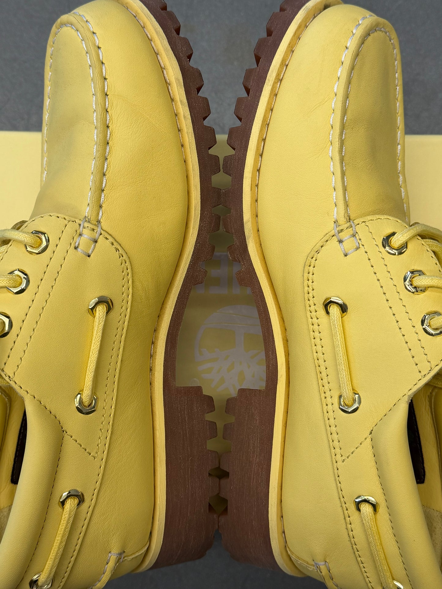 2025 TIMBERLAND 3-EYE CLASSIC LUG BOAT SHOE JACQUEMUS LA BATEAU (W/BOX)