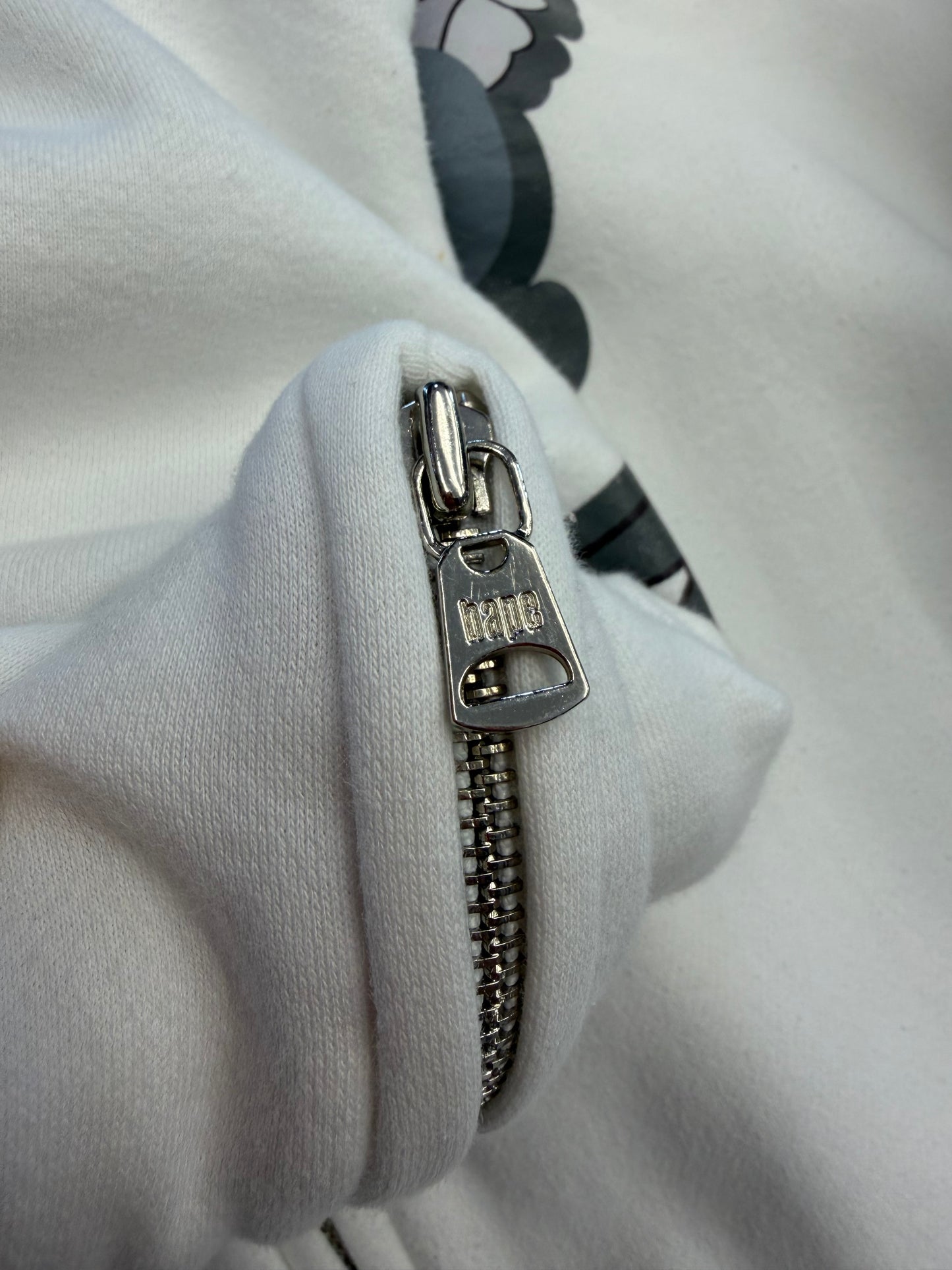 2005 KAWS X BAPE A BATHING APE BENDY FULL ZIP HOODIE