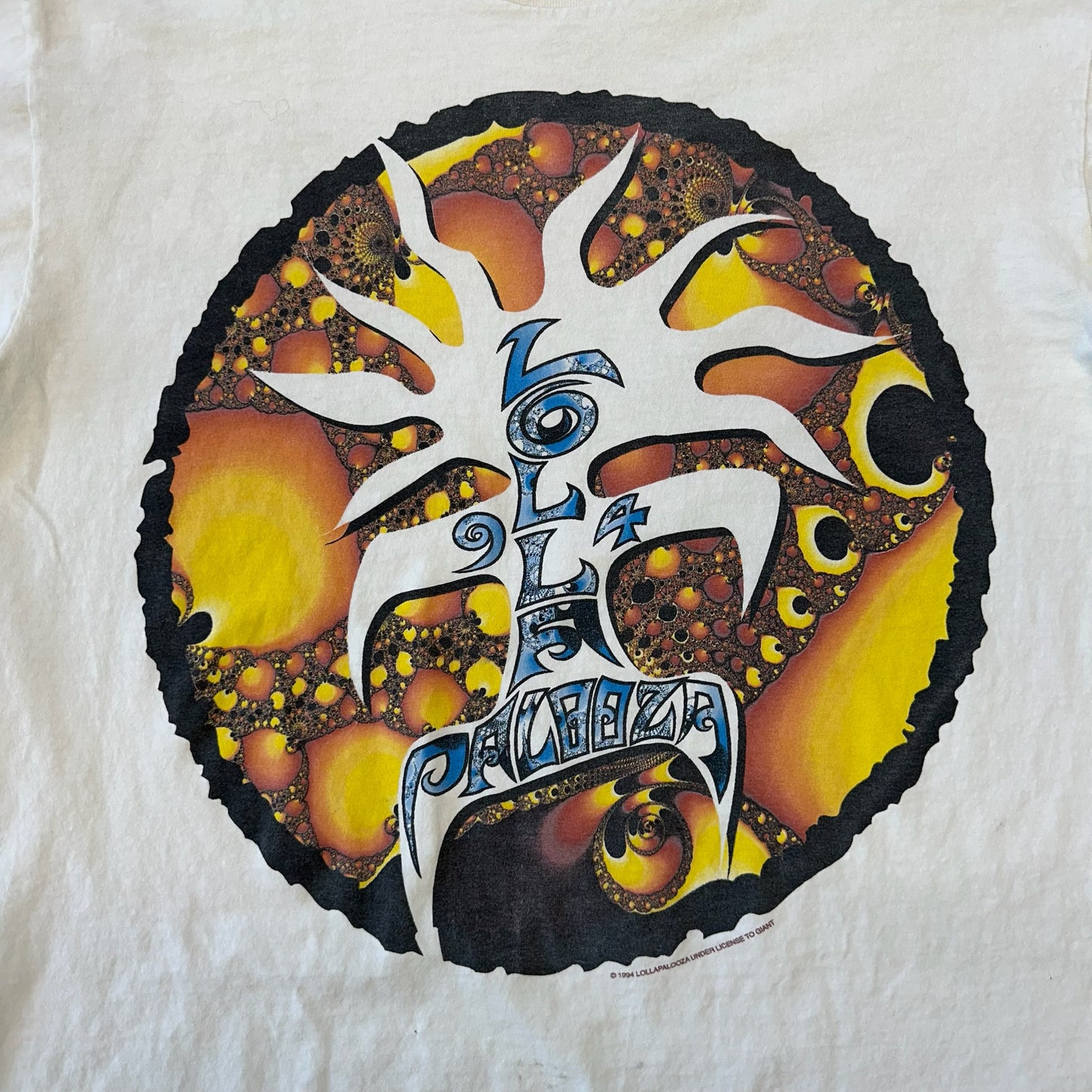 1994 LOLLAPALOOZA FRACTAL TEE (SOF TEE TAG)