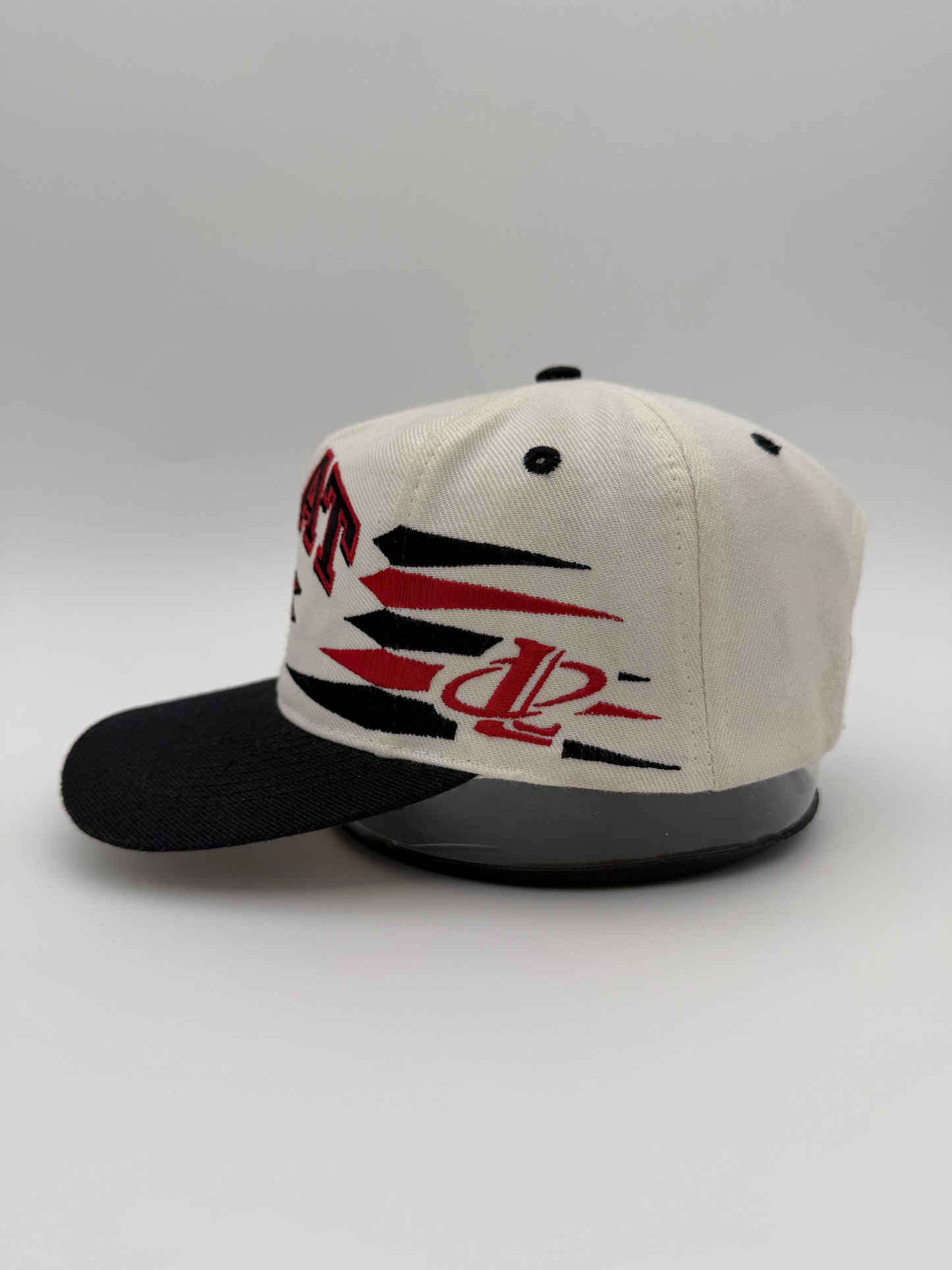 90'S MIAMI HEAT DIAMOND CUT LOGO ATHLETIC SNAPBACK HAT NEW WITH TAGS
