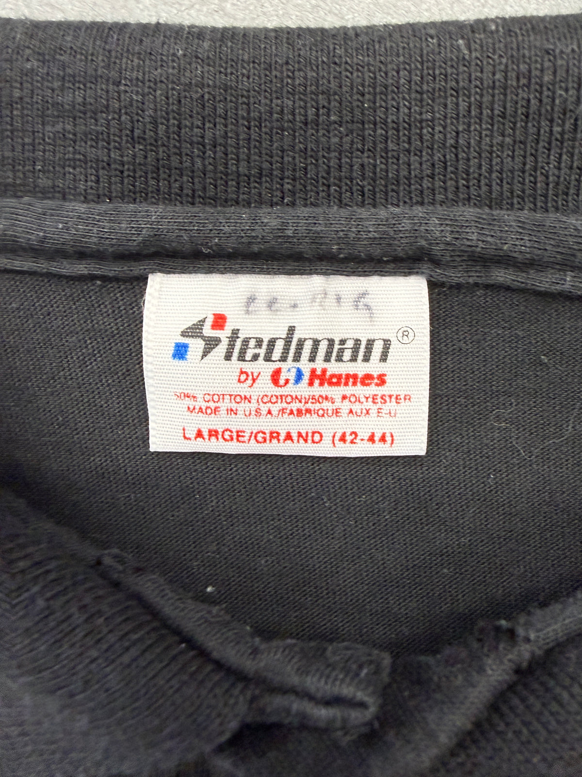 1991 RUSH ROLL THE BONES WORLD TOUR POLO (STEDMAN TAG)