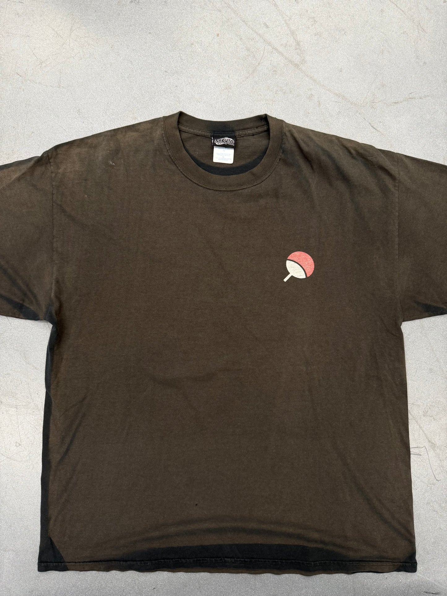 2002 NARUTO SASUKE CHARACTER TEE (SHONEN JUMP'S NARUTO TAG)