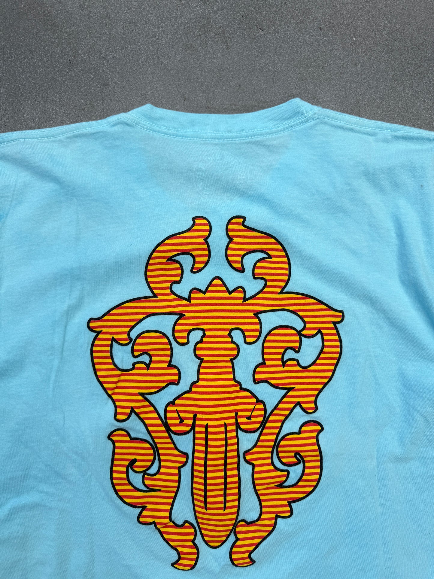 CHROME HEARTS HAIRY VINE DAGGER TIE-DYE EXCLUSIVE TEE