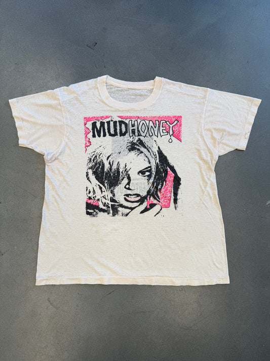 80'S MUDHONEY HAVE YOU SEEN THIS MAN? RUSS MEYER MOVIE PROMO TEE (PULLED TAG)