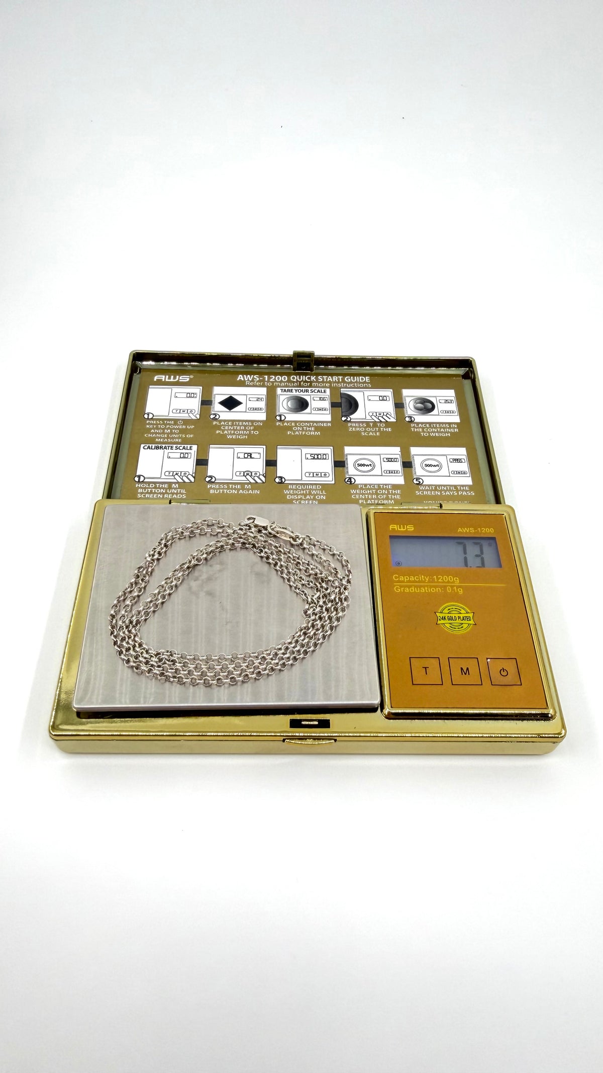 CHROME HEARTS ROLL CHAIN 30 INCH - 30 INCH