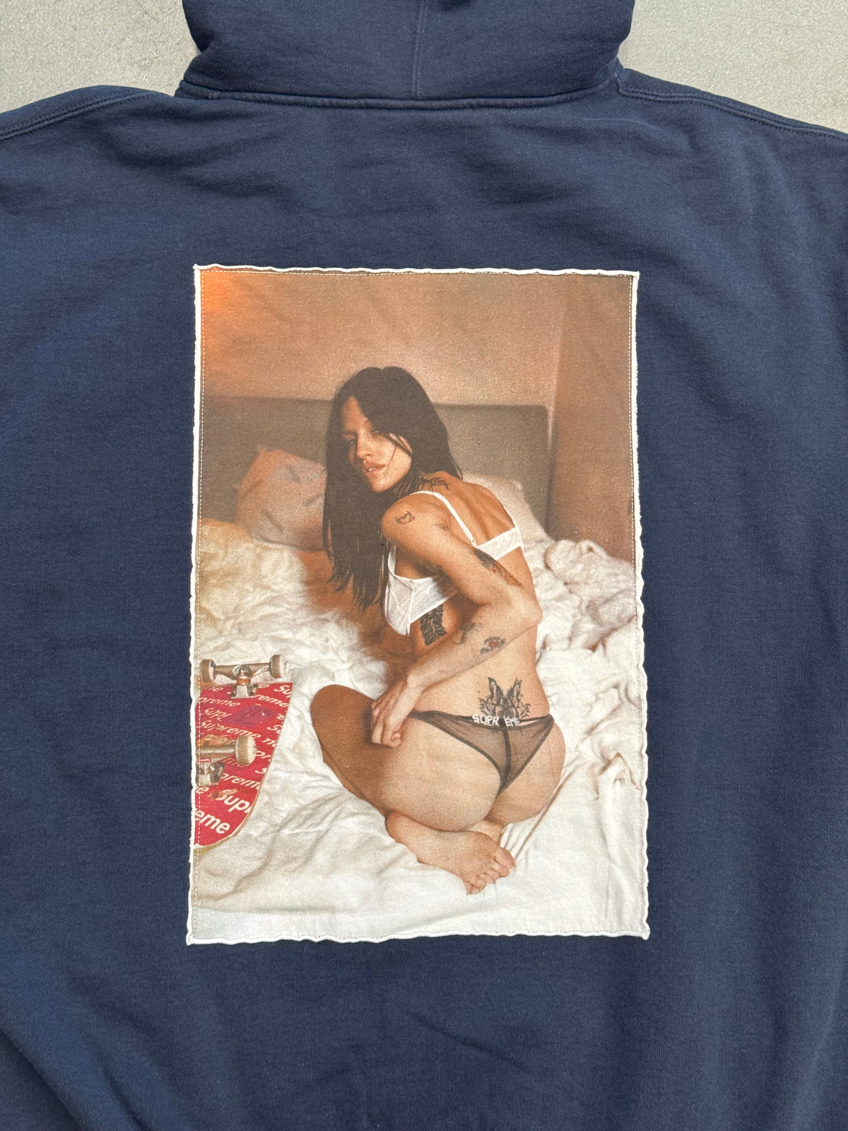 FW26 SUPREME LARRY CLARK ZIP UP HOODED SWEATSHIRT